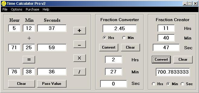 Time Calculator Pro v2 Screenshot